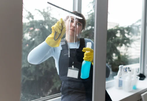 Nettoyage de vitres intérieures et extérieures à Saint-Aubin-sur-Mer